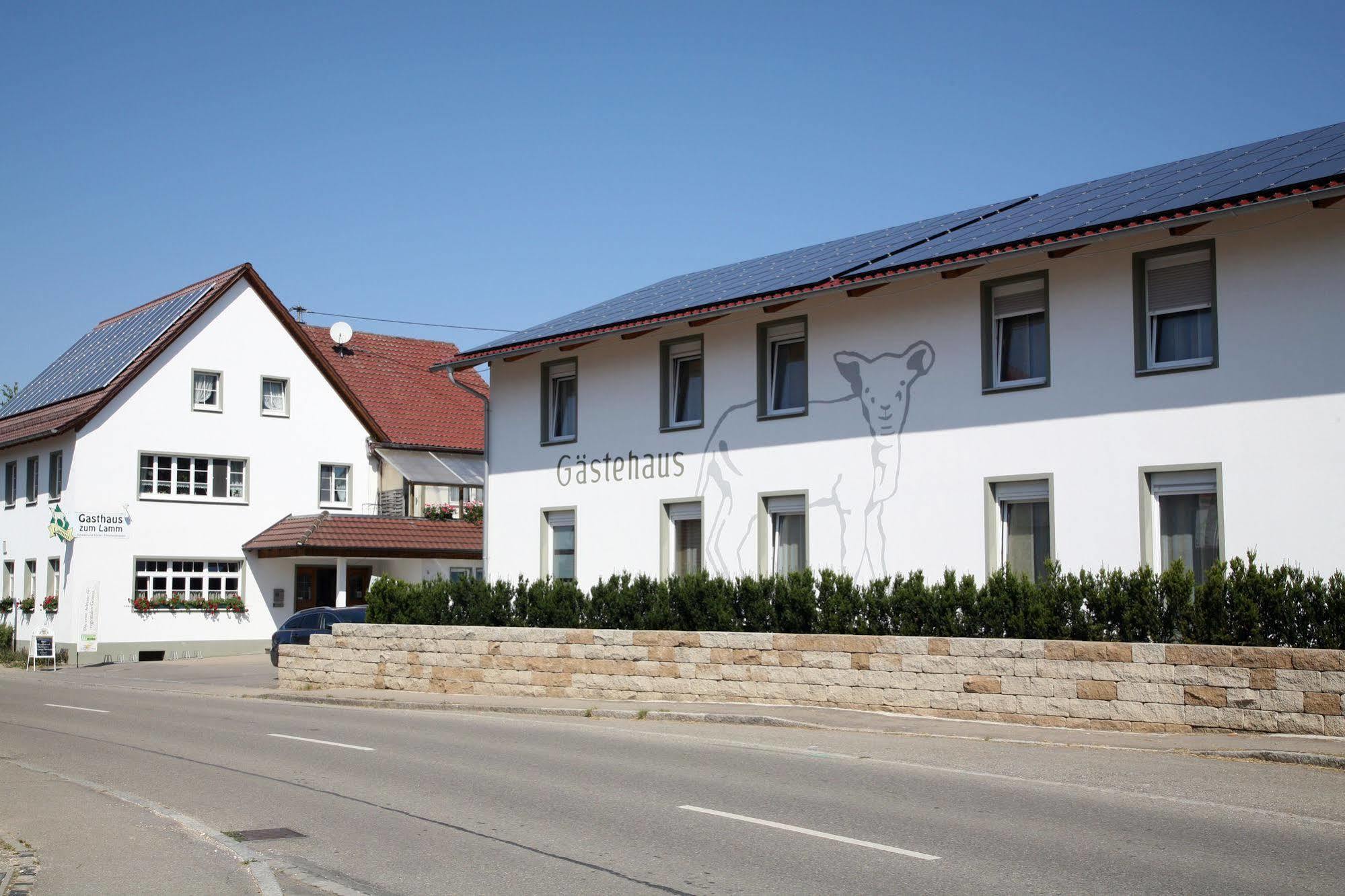 Gaestehaus Und Fewo Lamm Garni Blaubeuren Exteriör bild