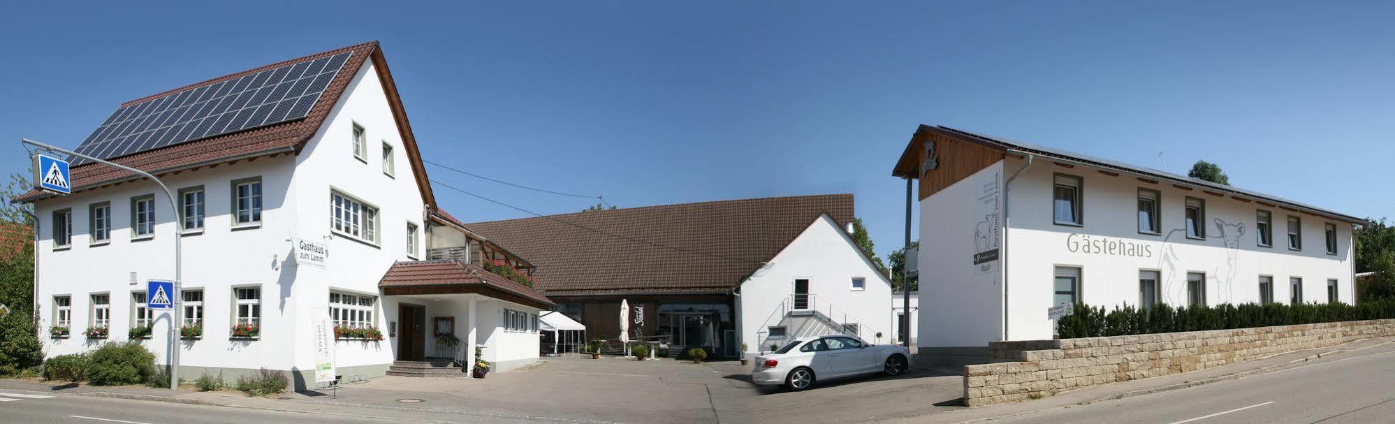 Gaestehaus Und Fewo Lamm Garni Blaubeuren Exteriör bild